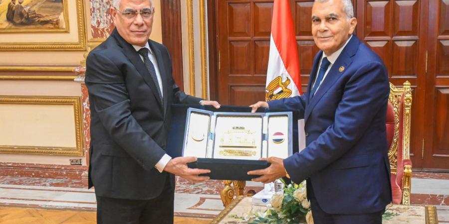 النائب العام يزور رئيس مجلس الشيوخ لبحث سبل التعاون المشترك