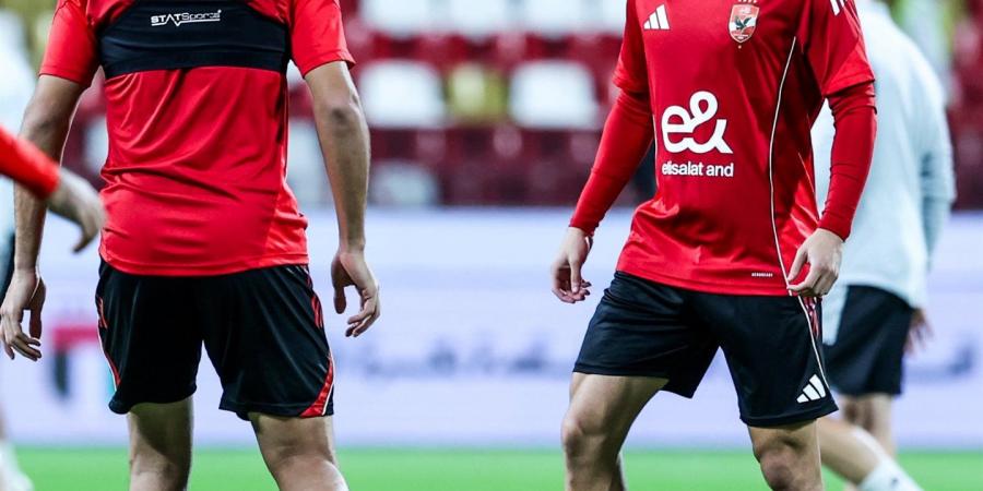 السوبر المصري.. الأهلي يختتم استعداداته لمواجهة الزمالك بمشاركة عاشور ومحمد شريف "صور"