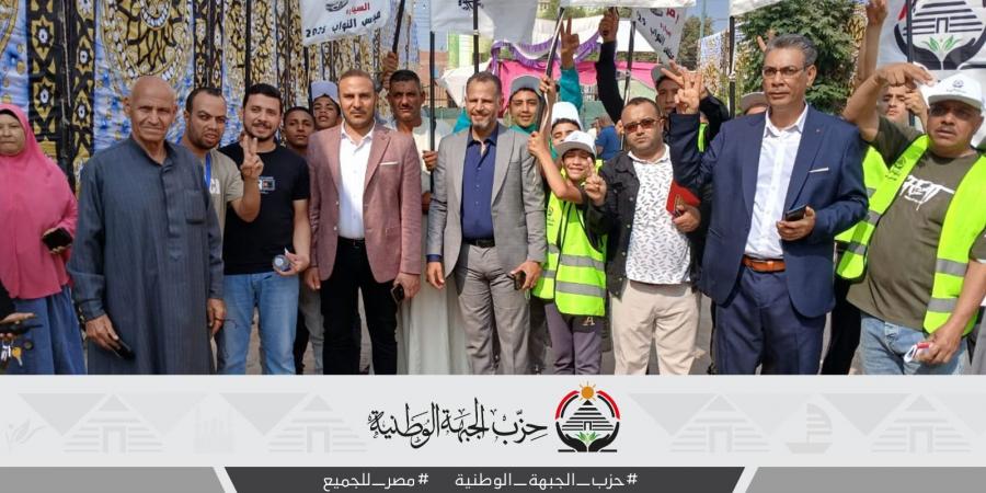 إقبال ملحوظ على لجان بني سويف دعمًا لمرشحي الجبهة الوطنية في انتخابات النواب