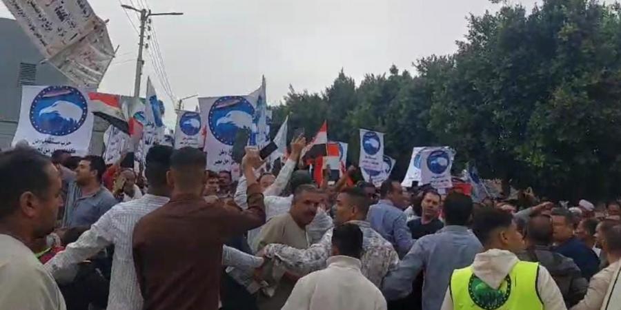 إقبال كثيف على اللجان الانتخابية بمراكز محافظة المنيا