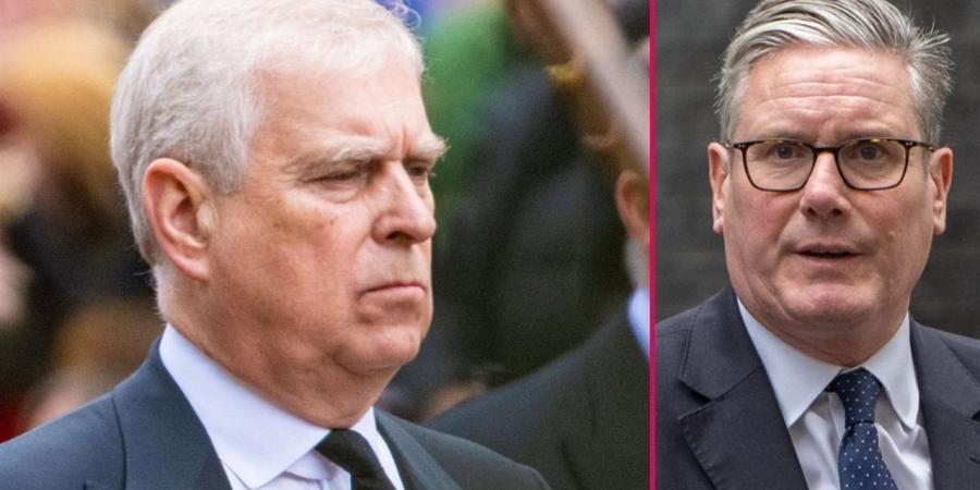 "ستارمر" يضغط على الأمير أندرو للإدلاء بشهادته بشأن علاقته بجيفرى إبستين