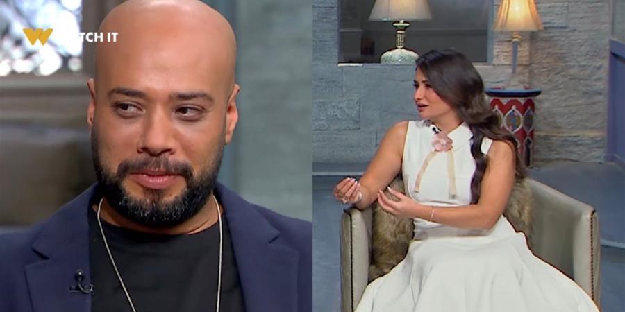 مصطفى غريب كان هيقلب الجولف كار.. حاتم صلاح وزوجته يكشفان تفاصيل زفافهما