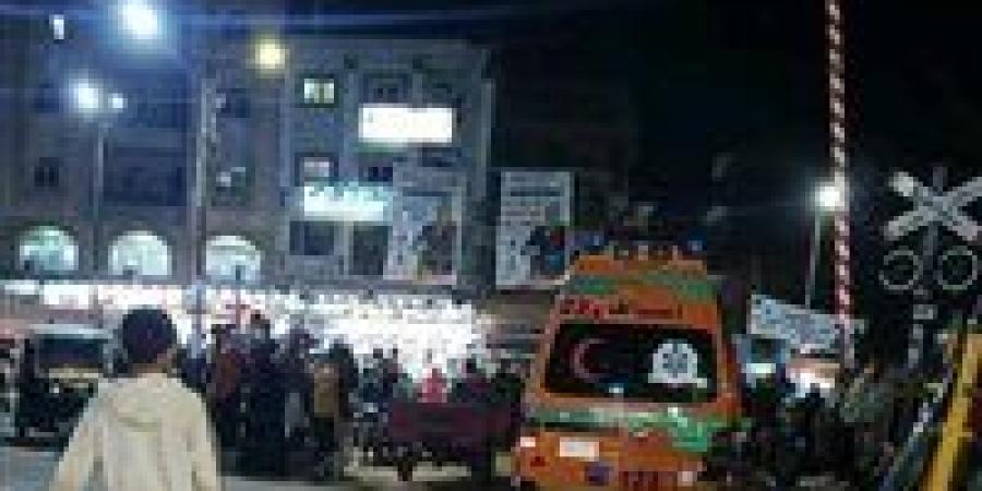 التفاصيل الكاملة لخروج ثلاث عربات عن القضبان بقطار أسيوط القاهرة دون إصابات