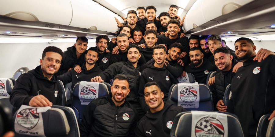 مشاهد من رحلة المنتخب من القاهرة إلى المغرب فى كأس أمم أفريقيا