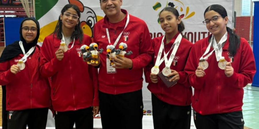 مصر تسيطر على ذهبيات فرق السلاح بدورة الألعاب الإفريقية للشباب