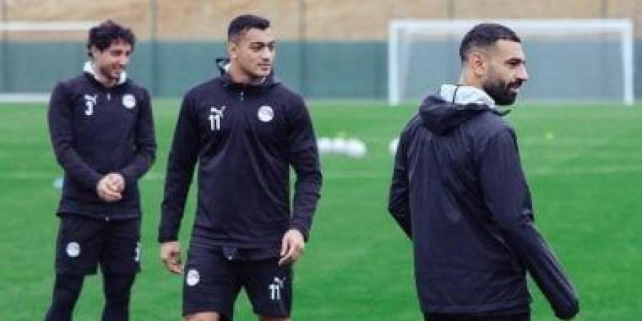 مصطفى محمد ينتظم في تدريبات منتخب مصر ويعلن جاهزيته لجنوب أفريقيا
