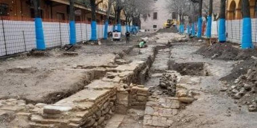 بعد ألفى عام.. ظهور بازيليكا فيتروفيوس فى قلب فانو الإيطالية