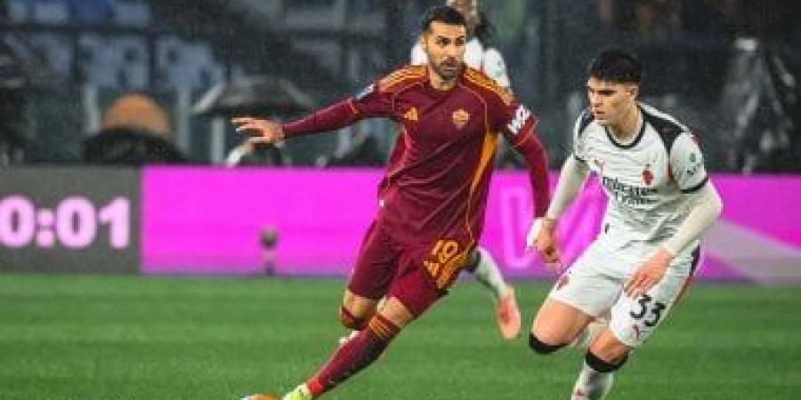 التعادل يحسم قمة روما ضد ميلان في الدوري الإيطالي.. فيديو
