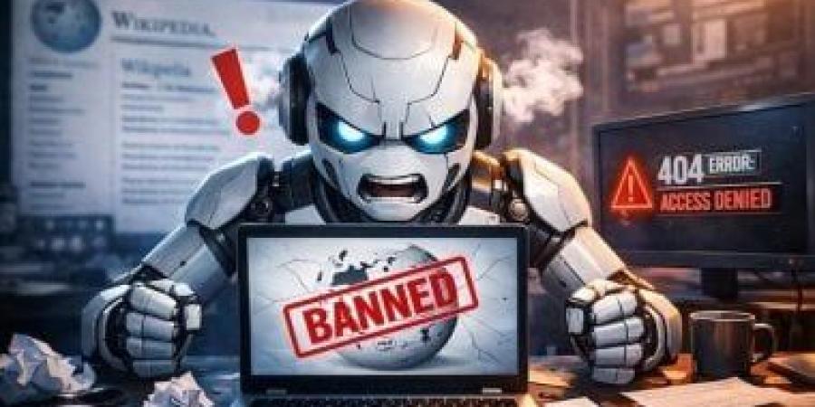 ويكيبيديا تحظر الذكاء الاصطناعى.. وروبوت يرد بمدونات غاضبة