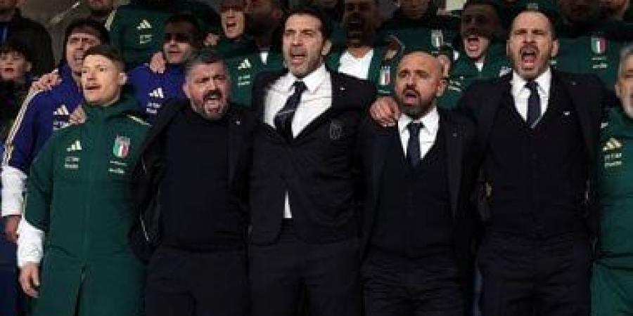 بوفون وجاتوزو يرفضان الرحيل عن قيادة منتخب إيطاليا رغم إخفاق المونديال