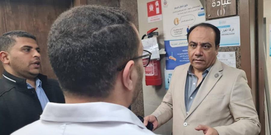 نائب مدير فرع الرعاية الصحية يتفقد مجمع الإسماعيلية الطبي