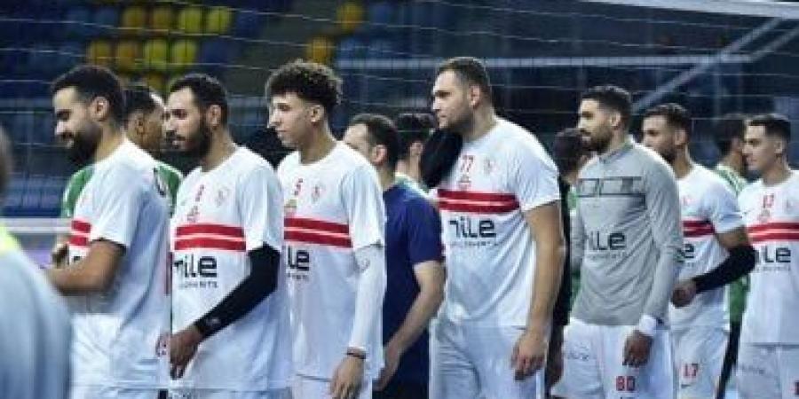 الزمالك يهزم طلائع الجيش فى ربع نهائى كأس مصر لرجال الطائرة