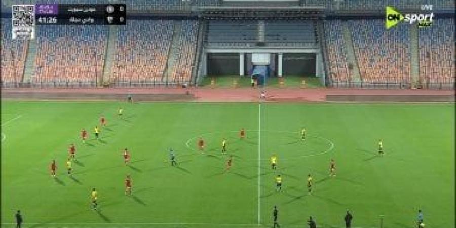 مودرن سبورت يتعادل أمام وادى دجلة سلبيا فى الشوط الأول