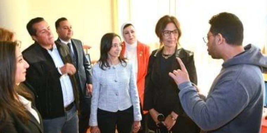 وزيرة الثقافة ومحافظ البحيرة تتفقدان دار الأوبرا ومركز الإبداع الفني بدمنهور