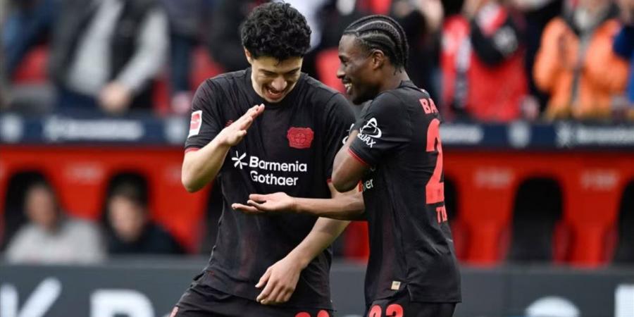 باير ليفركوزن يكتسح فولفسبورج بسداسية في الدوري الألماني