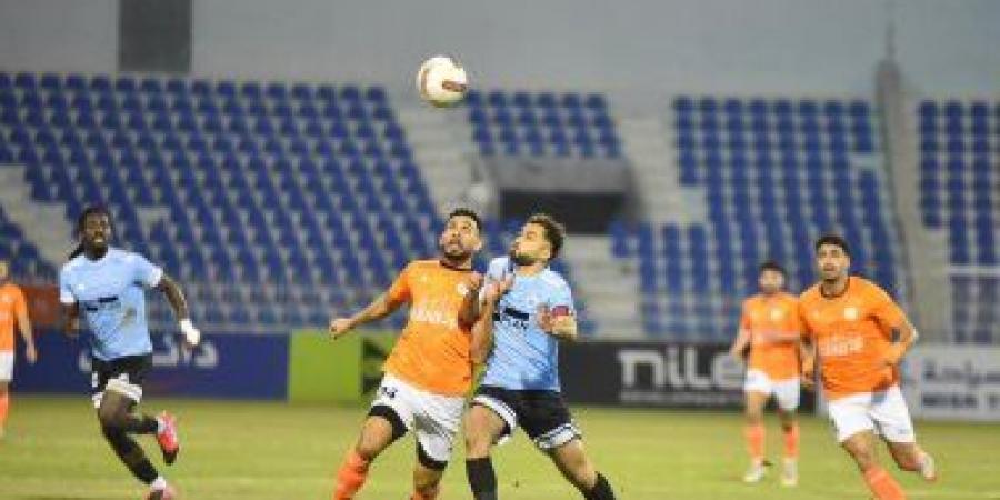 فاركو يتقدم على غزل المحلة 1-0 فى الشوط الأول.. فيديو