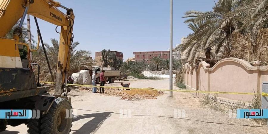 غلق شارع البطوخى بسيوة مؤقتًا بسبب أعمال الصرف الصحي وعمل تحويلات مرورية بديلة