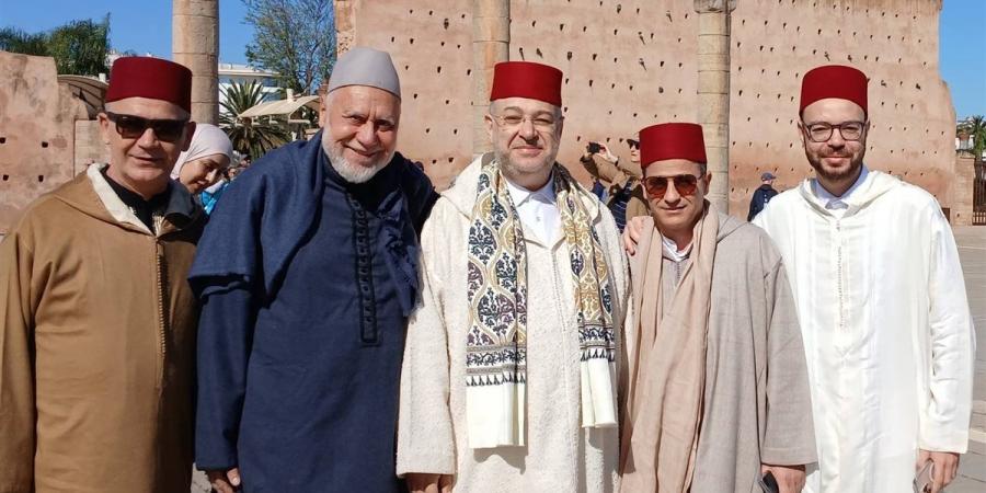 لتعزيز الروابط الأخوية.. محمد مهنا يزور ضريح محمد الخامس والحسن الثاني (صور)