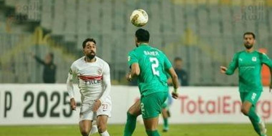 موعد مباراة الزمالك والمصرى الليلة فى الدوري المصري والقناة الناقلة