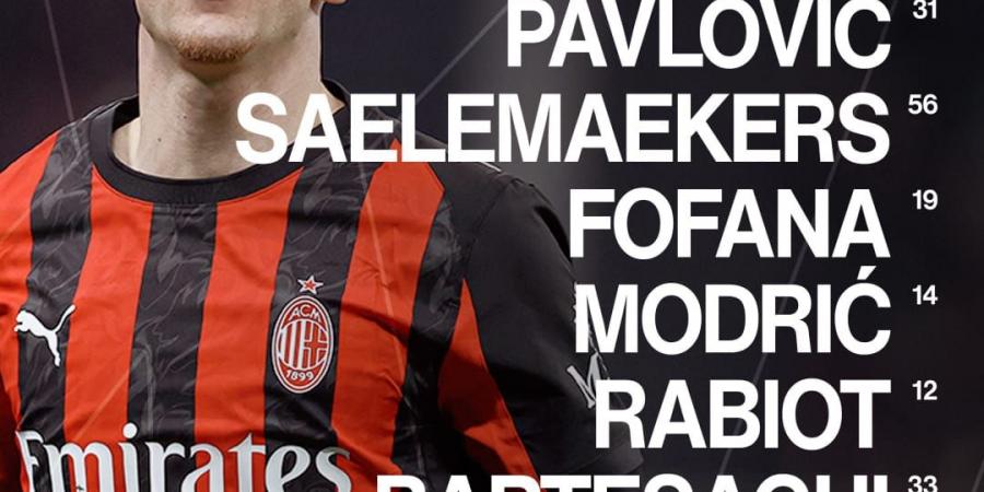 نابولي ضد ميلان.. مودريتش يقود التشكيل الرسمي لقمة الدوري الإيطالي