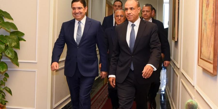 وزير الخارجية يستقبل نظيره المغربى ويبحثان تعزيز العلاقات الثنائية ومستجدات الوضع الإقليمى