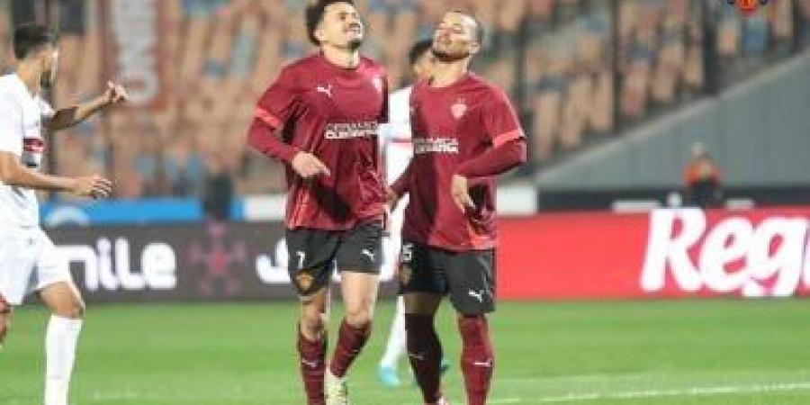 سيراميكا يسجل الهدف الأول في الأهلى بعد خطأ من شوبير