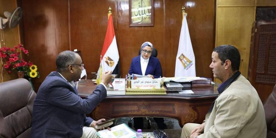 لتعظيم الاستفادة من الموارد الطبيعية: محافظ الوادي الجديد تبحث التعاون مع "البحوث الفلكية والجيوفيزيقية"