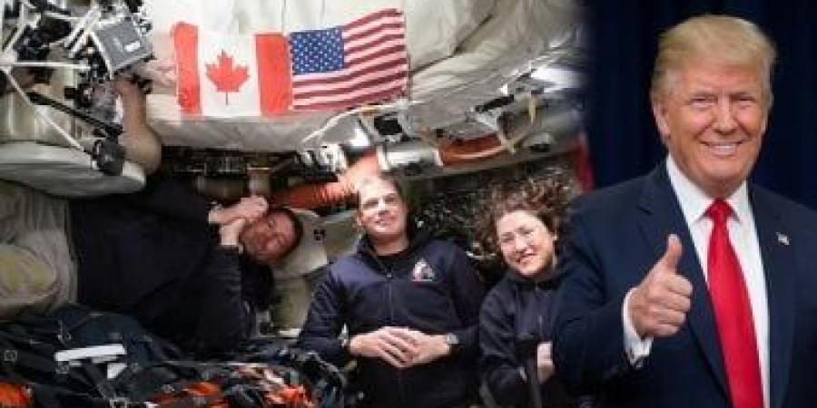 ترامب يهنئ رواد فضاء مهمة أرتميس 2 بعد تحليقهم حول القمر