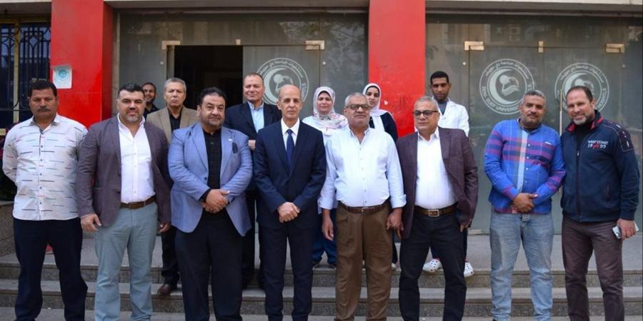 رئيس جامعة بني سويف يتفقد المستشفيات الجامعية لمتابعة التوسعات بـ "الصدرية والأوعية الدموية"