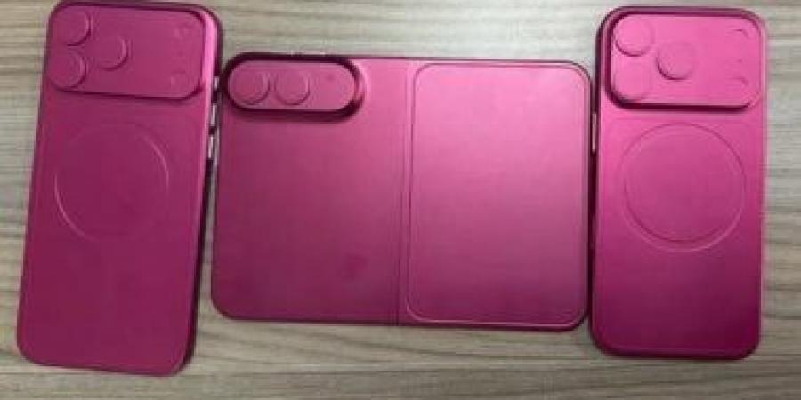 نموذج مسرب لـ iPhone Fold تكشف تصميم الهاتف المنتظر من أبل