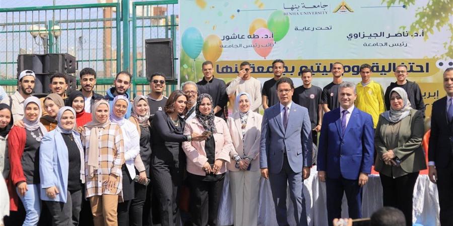 رئيس جامعة بنها يشهد احتفالية يوم اليتيم