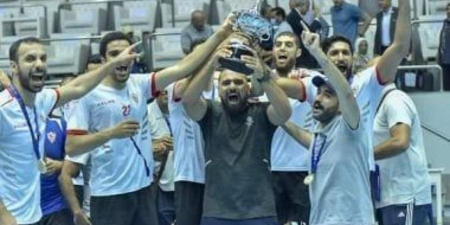 الأهلى مع الجزيرة وسموحة مع الزمالك في نصف نهائي كأس مصر لرجال الطائرة