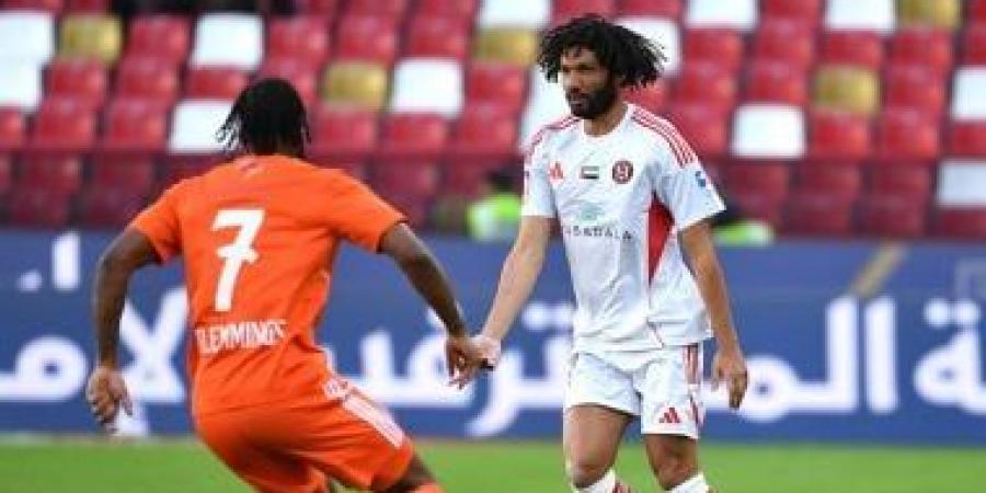 الننى أساسيا فى تشكيل مباراة الجزيرة ضد دبا الفجيرة بالدوري الإماراتى