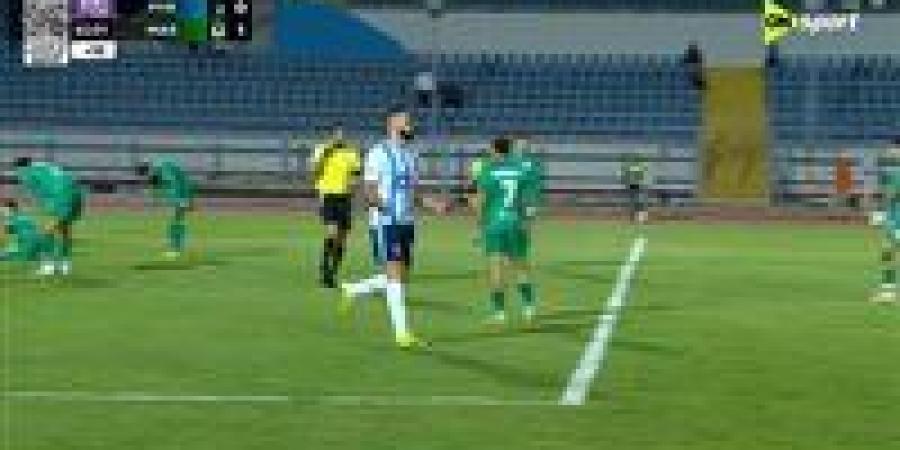 الأهرام ضد المصري.. مروان حمدي يسجل هدف التعادل لـ بيراميدز في مرمى المصري البورسعيدي بالدوري المصري الممتاز
