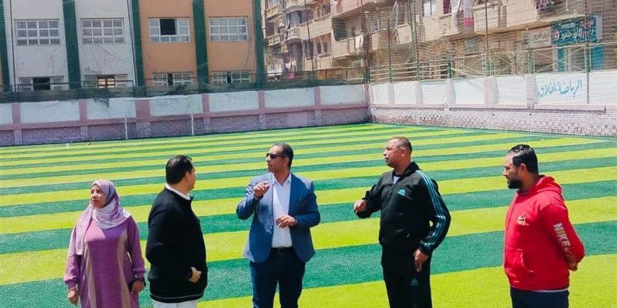 وكيل "شباب القليوبية" يتفقد بعض مراكز الشباب في كفر شكر وبنها