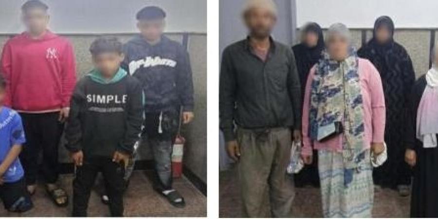 ضبط 7 متهمين لاستغلالهم 11 طفلًا في أعمال تسول بالجيزة