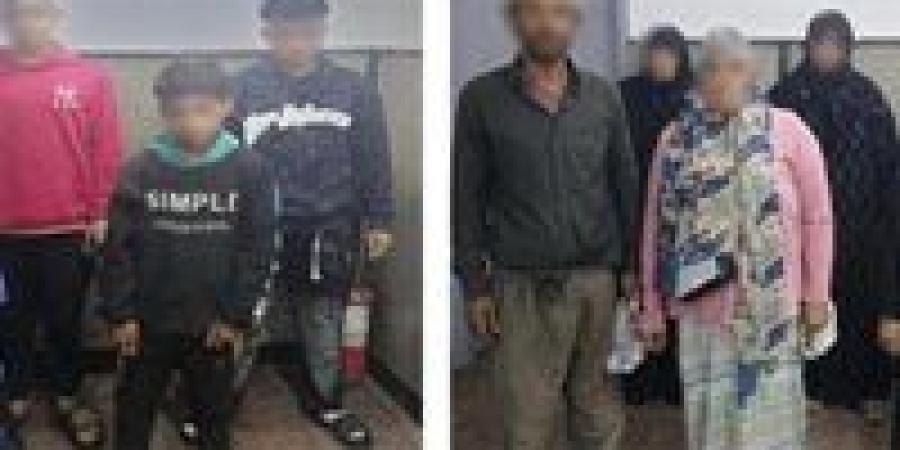 ضبط 9 متهمين لاستغلال الأطفال في أعمال تسول بالجيزة