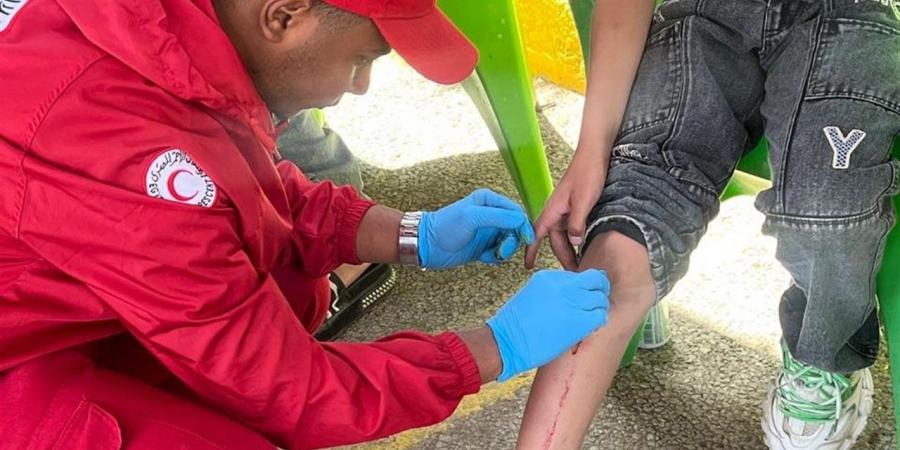 الهلال الأحمر ينتشر بفرق الاستجابة أثناء الطوارئ لتأمين احتفالات شم النسيم