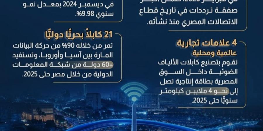 بنية رقمية بمعايير عالمية.. مصر تعزز موقعها كمحور إقليمى للبيانات