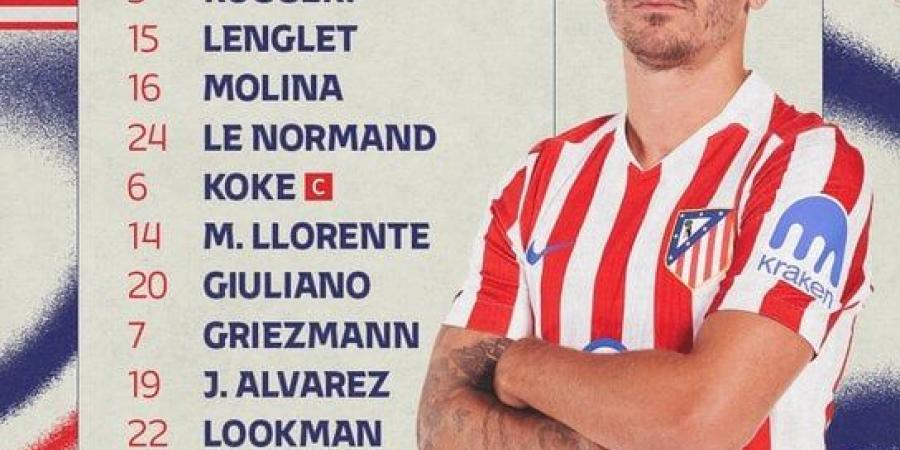 أتلتيكو مدريد ضد برشلونة.. التشكيل الرسمى لقمة الحسم فى دوري أبطال أوروبا