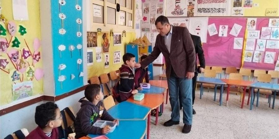 وكيل تعليم دمياط يتفقد مدارس إدارة دمياط