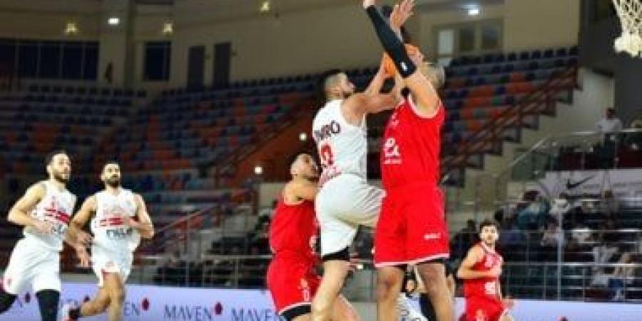 الأهلي يواجه الزمالك فى نصف نهائى كأس مصر لكرة السلة رجال