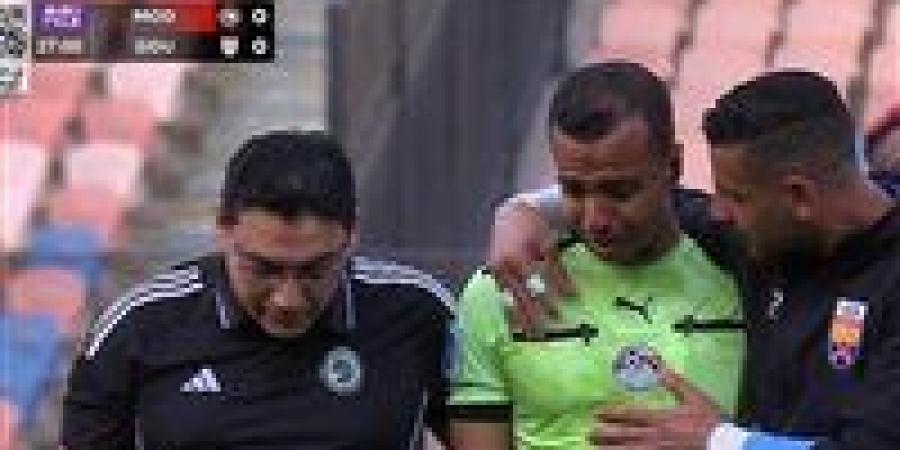 الحكم مصطفى الشهدي: إصابتي بالرباط الصليبي “نفق مظلم” وسأعود أقوى