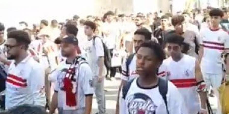 إلى جماهير  الزمالك.. قائمة الممنوعات فى المدرجات خلال مباراة بلوزداد