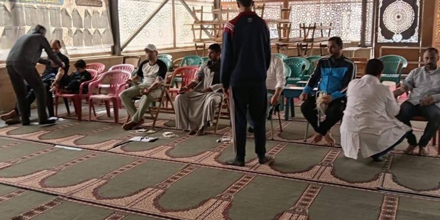 حملة للتبرع بالدم في مساجد أوقاف دمياط