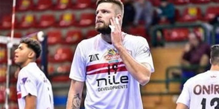 الزمالك يوضح موقفه المالى مع لاعب الطائرة الروسى ويكشف تفاصيل الاتفاق