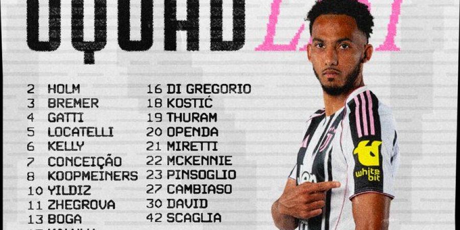 21 لاعبًا في قائمة يوفنتوس لمواجهة بولونيا بالدوري الإيطالي