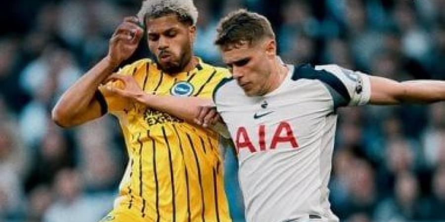برايتون يخطف نقطة ثمينة من أنياب توتنهام في الدوري الإنجليزي