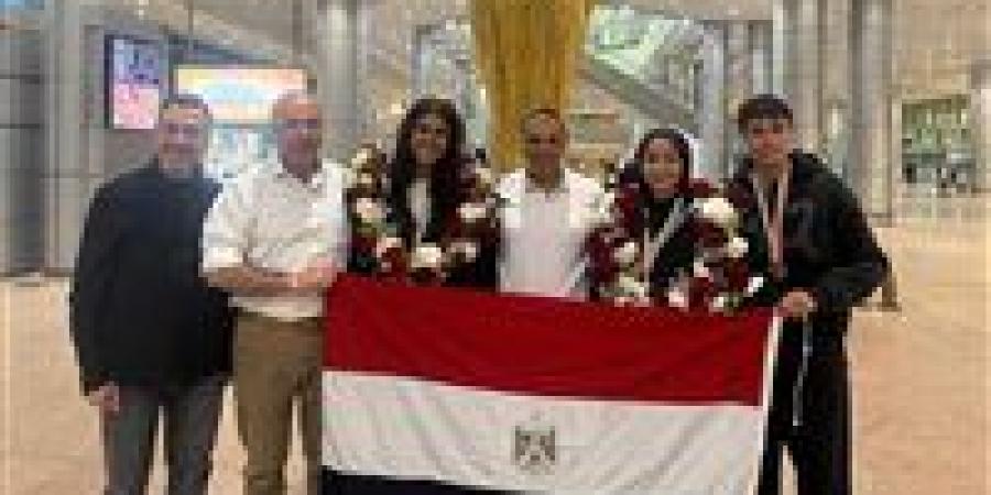 بعثة المنتخب المصري للتجديف الشاطئي تعود للقاهرة بثلاث ميداليات دولية