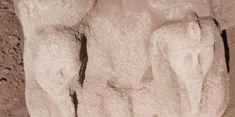 تأكيدًا للدستور.. كشف أثري جديد بالشرقية.. تمثال ضخم يُرجح أنه لرمسيس الثاني